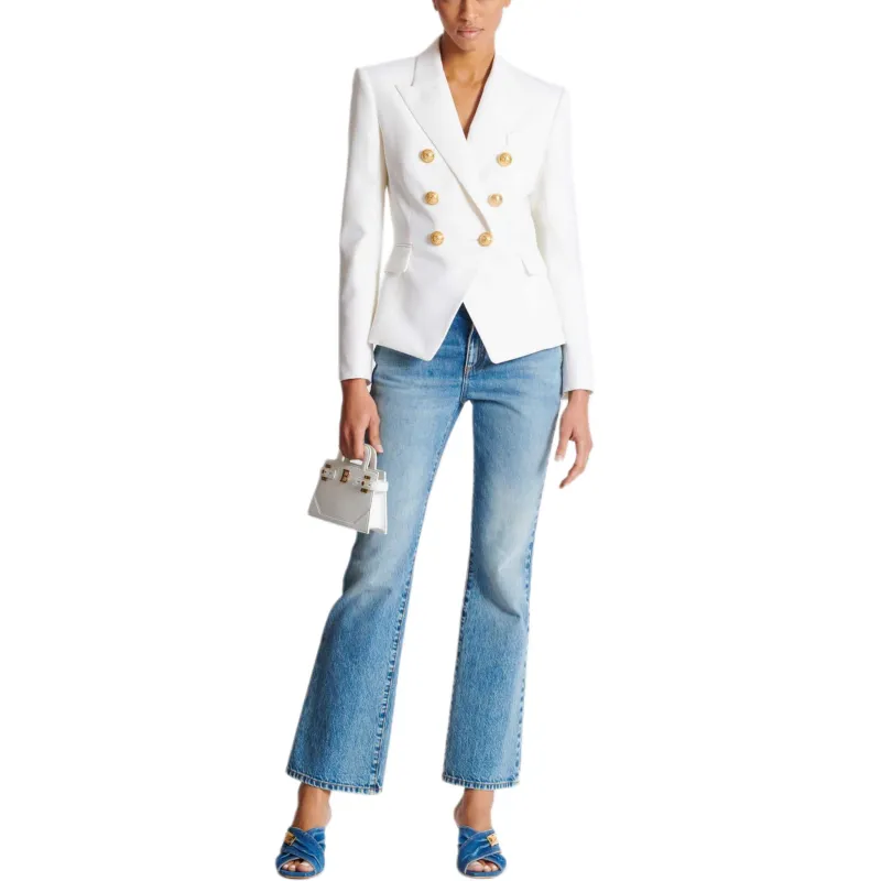 BALMAIN Double Breasted Tailored Blazer-1