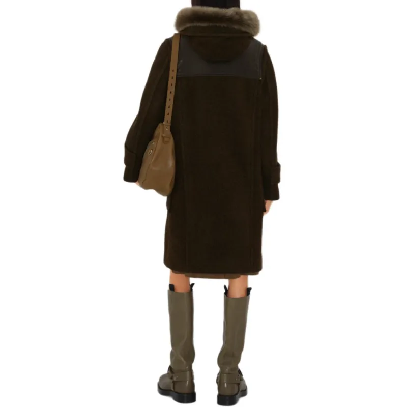 Burberry FW24 Coat Women's Dark Brown-3