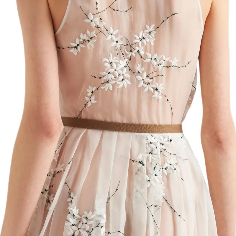 PRADA Sleeveless Dresses Women's White-4