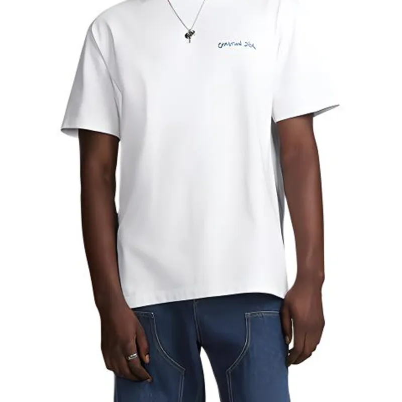 DIOR T Shirts Men White-5