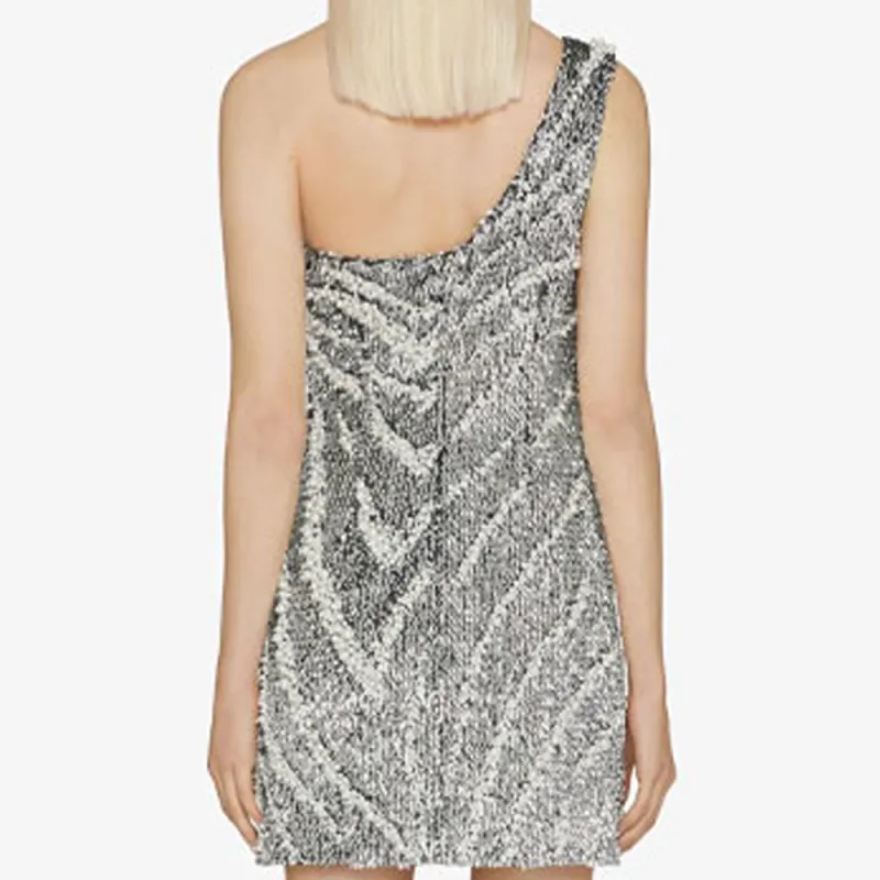 GIVENCHY SS23 Sleeveless Dress Women's Silver-3