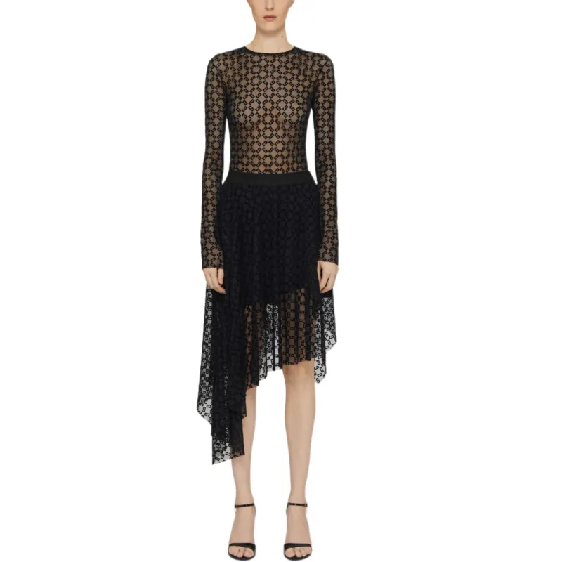 GIVENCHY FW24 Casual Short Skirts Women's Black-1