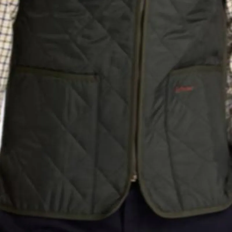 BARBOUR Reversible Checkered Zip Up Gilet-5