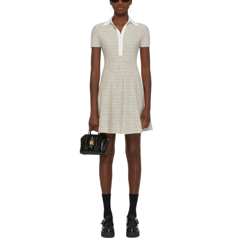 Givenchy Monogram Detailed Mini Dress-1