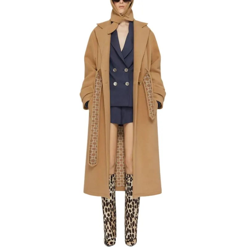 Givenchy FW24 Trench Coat Women's Camel-1