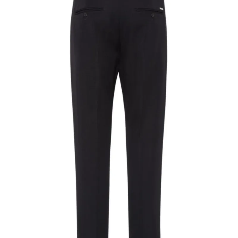 DSQUARED 2 Virgin Wool Tapered leg Trousers-2