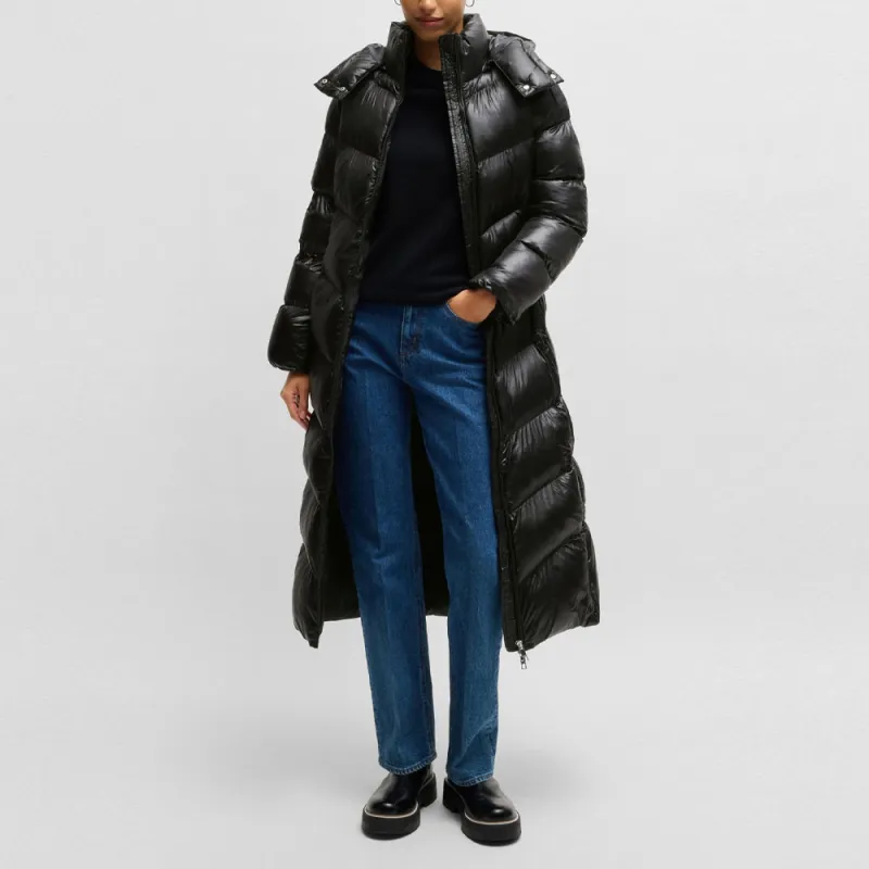 HUGO BOSS Puffer Jacket Women's Black-1
