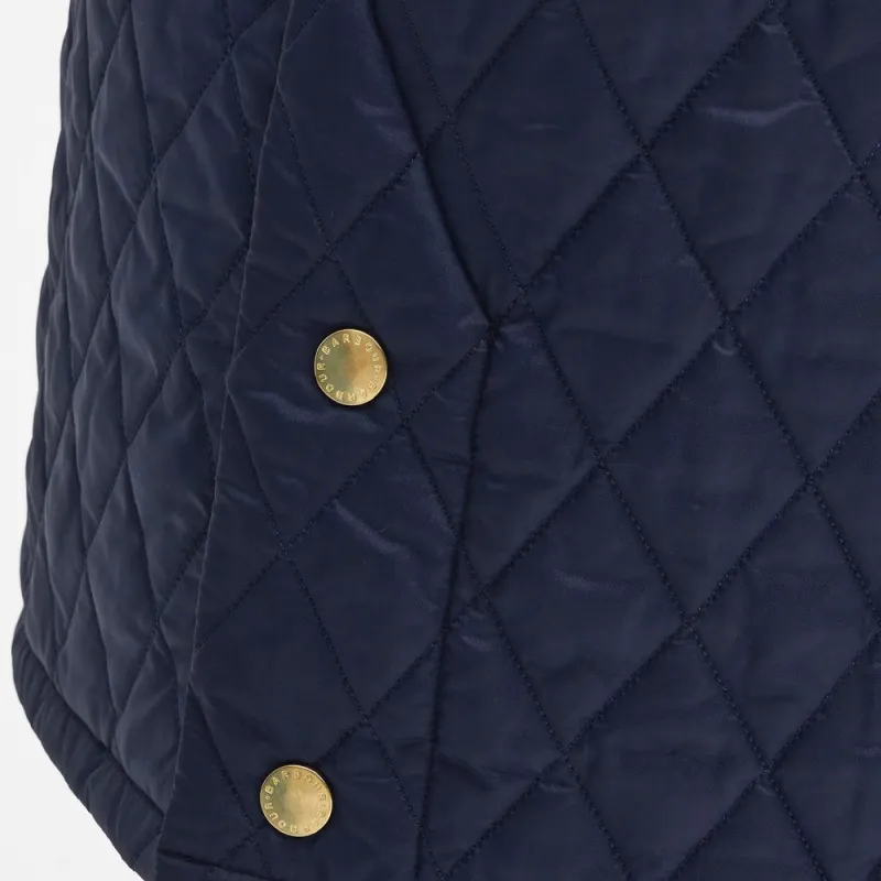 BARBOUR Puffer Jacket Women's Marine Blue-7