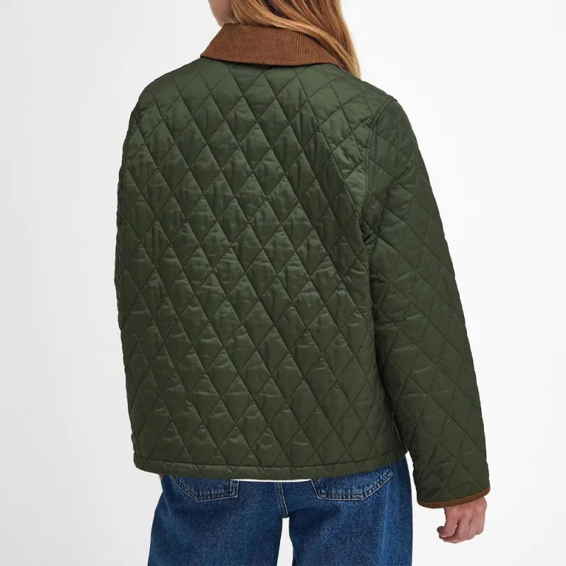 BARBOUR Cropped Quilted Jacket-4