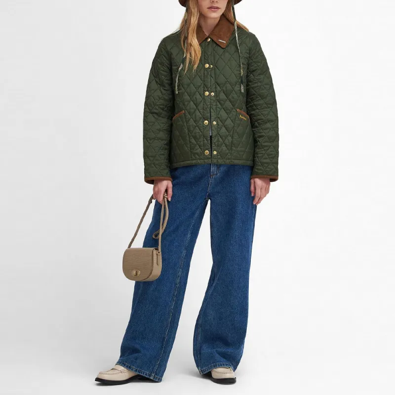 BARBOUR Cropped Quilted Jacket-2