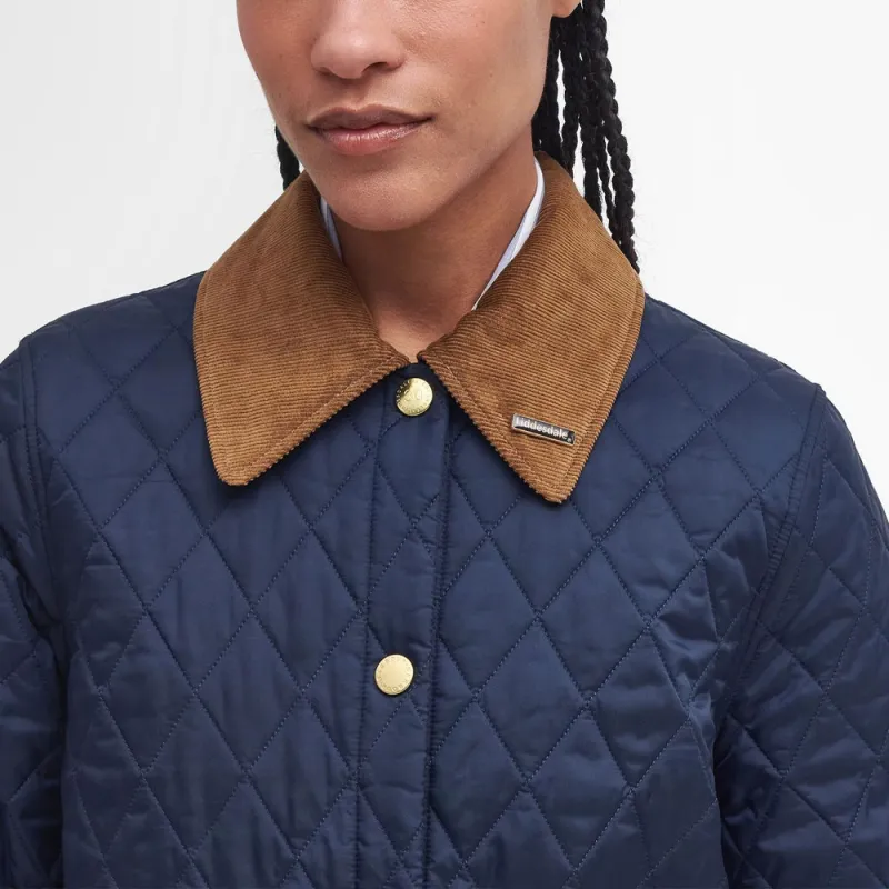 BARBOUR Puffer Jacket Women's Marine Blue-4