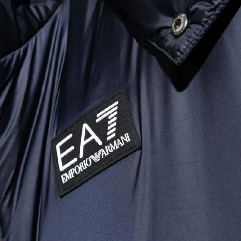 EMPORIO ARMANI Detachable Hood Padded Jacket-4