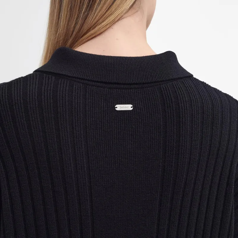 BARBOUR Long-Sleeved Dresses Women's Classic Black-5