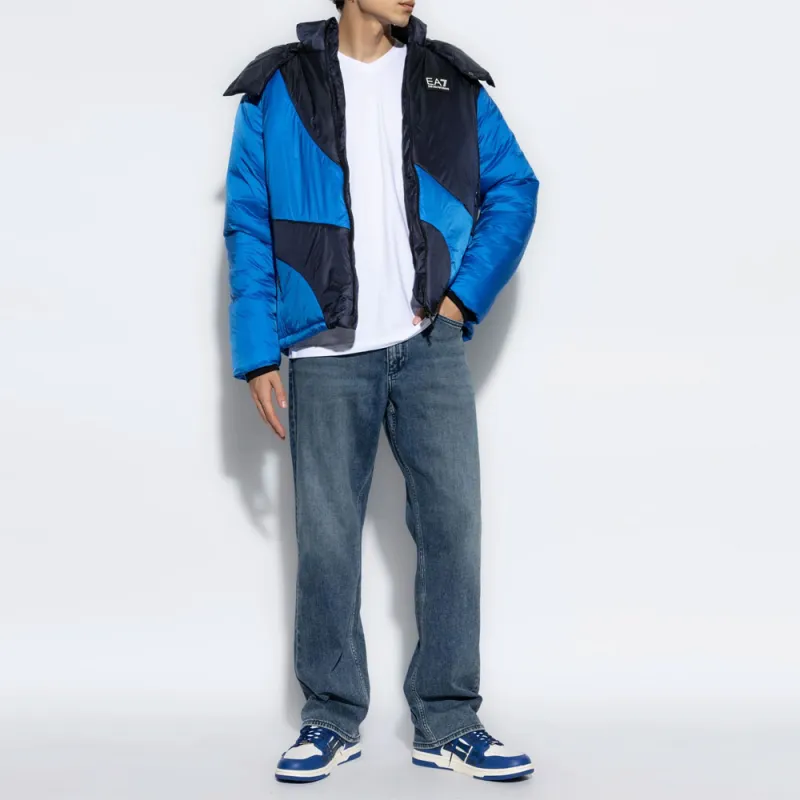 EMPORIO ARMANI Detachable Hood Padded Jacket-1