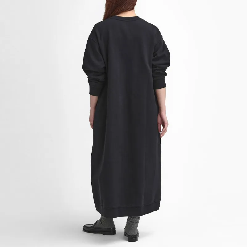 BARBOUR Long-Sleeved Dresses Women's Classic Black-3