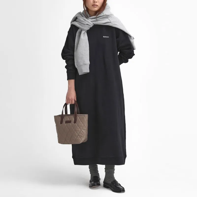 BARBOUR Long-Sleeved Dresses Women's Classic Black-1