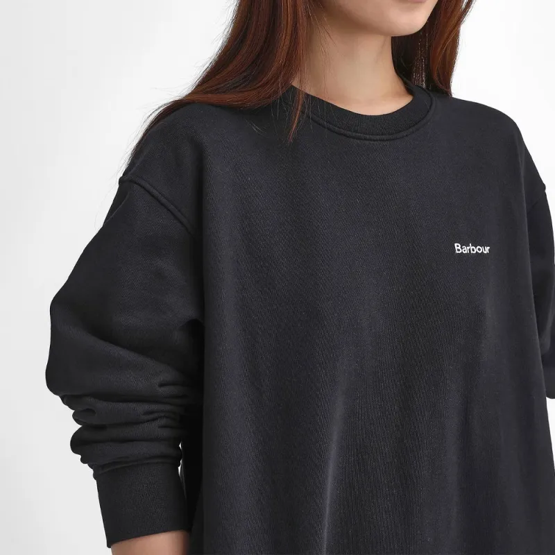 BARBOUR Long-Sleeved Dresses Women's Classic Black-5