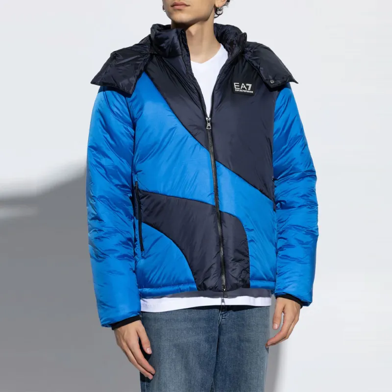 EMPORIO ARMANI Detachable Hood Padded Jacket-2