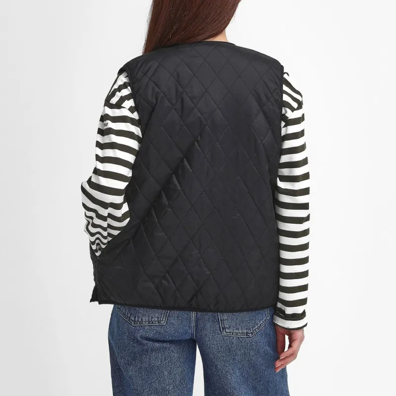 BARBOUR Puffer Jacket Women's Black-3