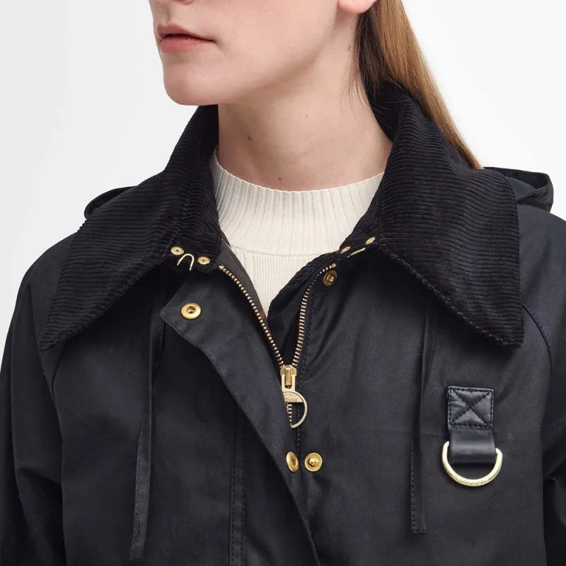 BARBOUR Reighton Spey Waxed Jacket-4