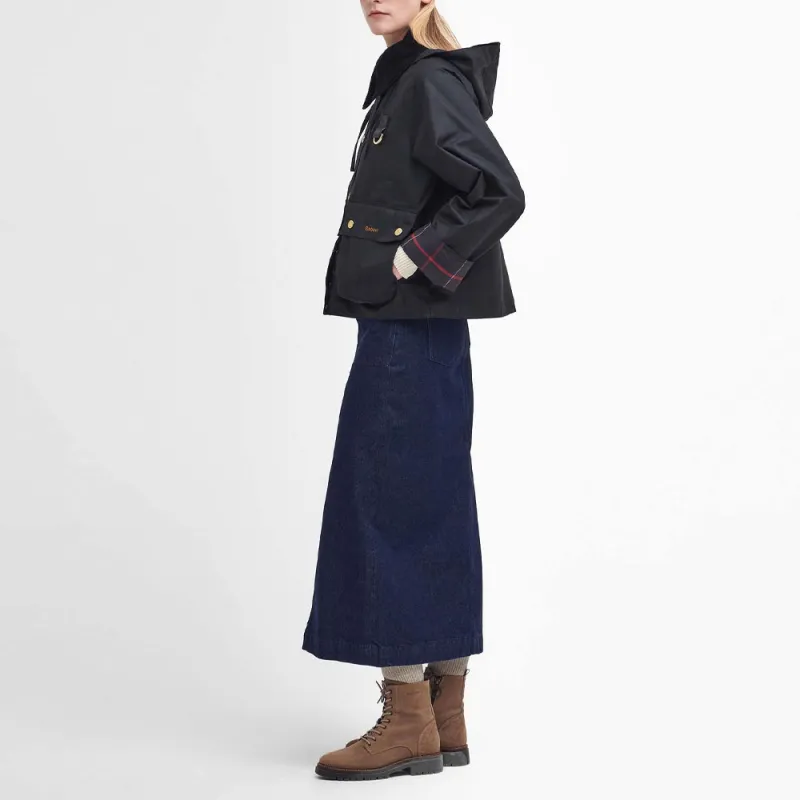 BARBOUR Reighton Spey Waxed Jacket-3