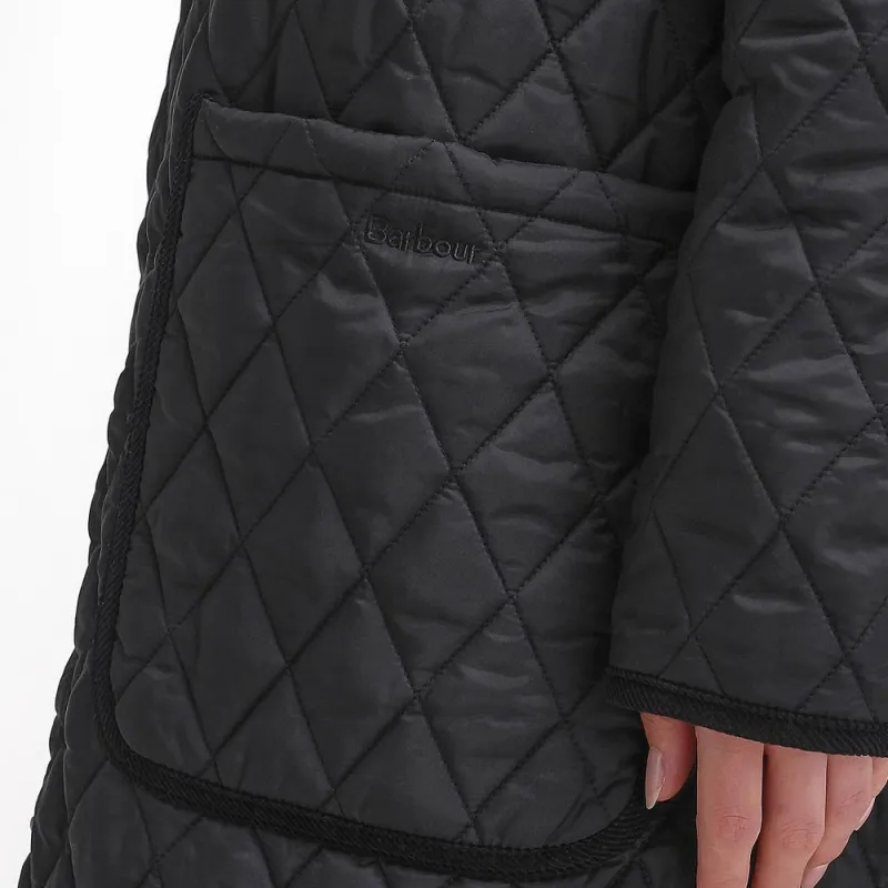 BARBOUR Puffer Jacket Women's Black-7