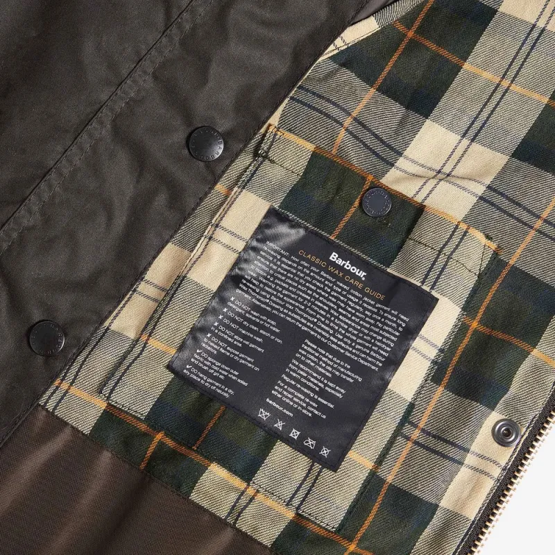 BARBOUR Bedale Waxed Jacket-8