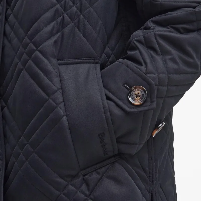 BARBOUR Puffer Jacket Women's Black-5