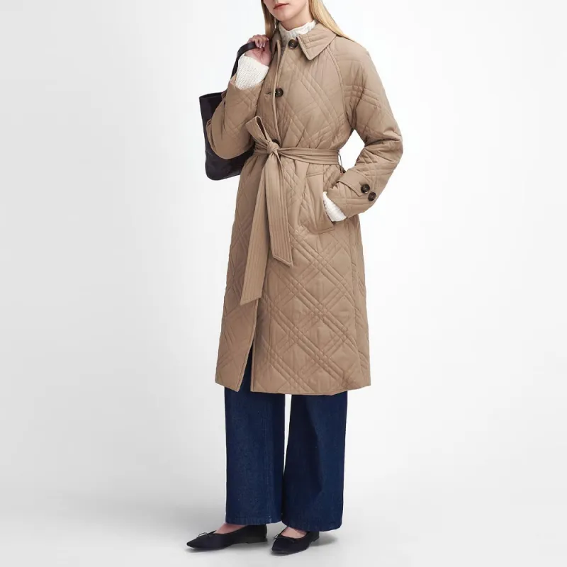 BARBOUR Puffer Jacket Women's Honey-2