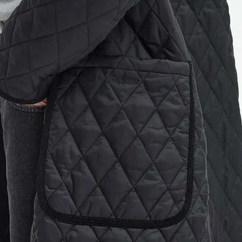 BARBOUR Puffer Jacket Women's Black-6