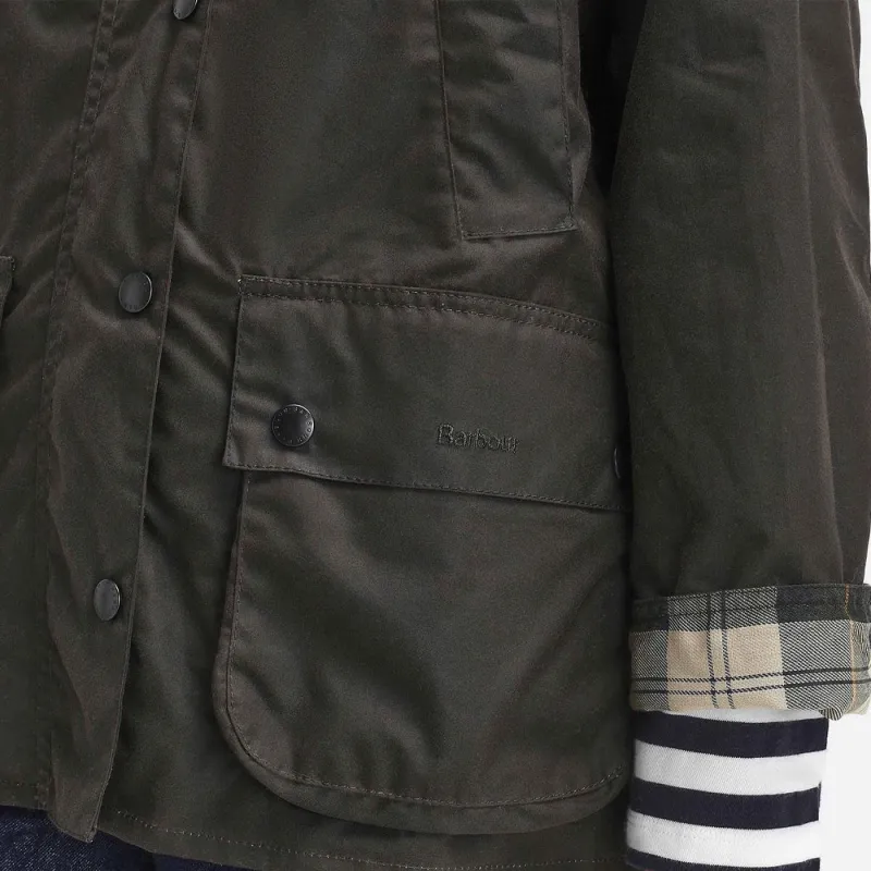 BARBOUR Bedale Waxed Jacket-7