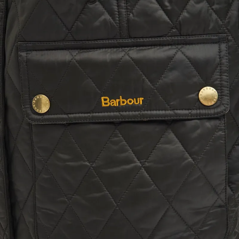 BARBOUR Puffer Jacket Women's Olive Green-7