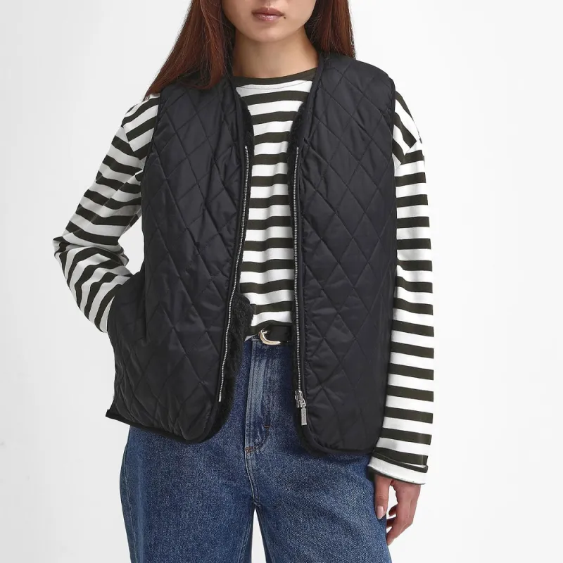 BARBOUR Puffer Jacket Women's Black-1