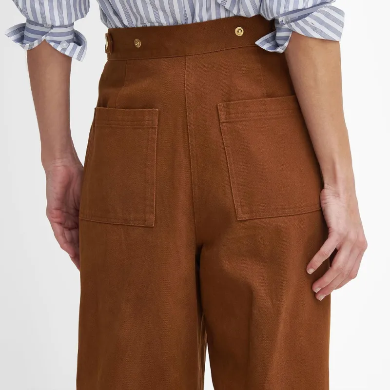 BARBOUR Casual Pants Women's Gold-7