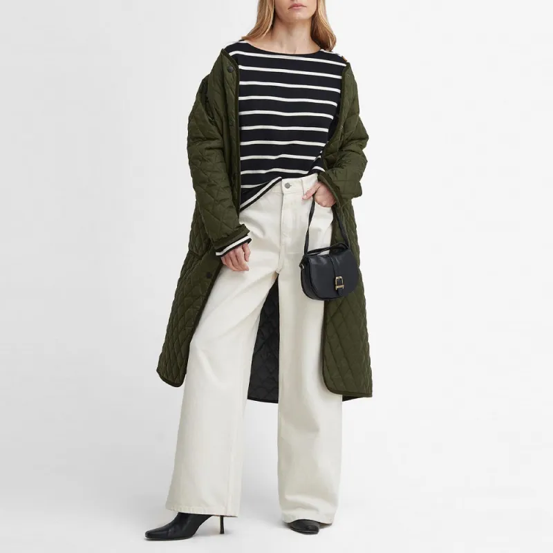BARBOUR Puffer Jacket Women's Olive-3