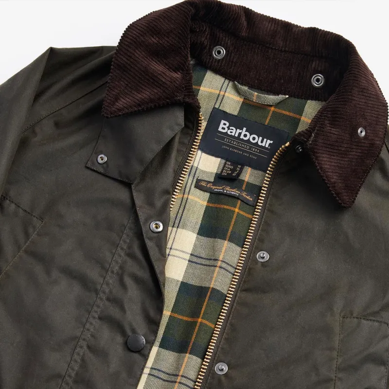 BARBOUR Bedale Waxed Jacket-9
