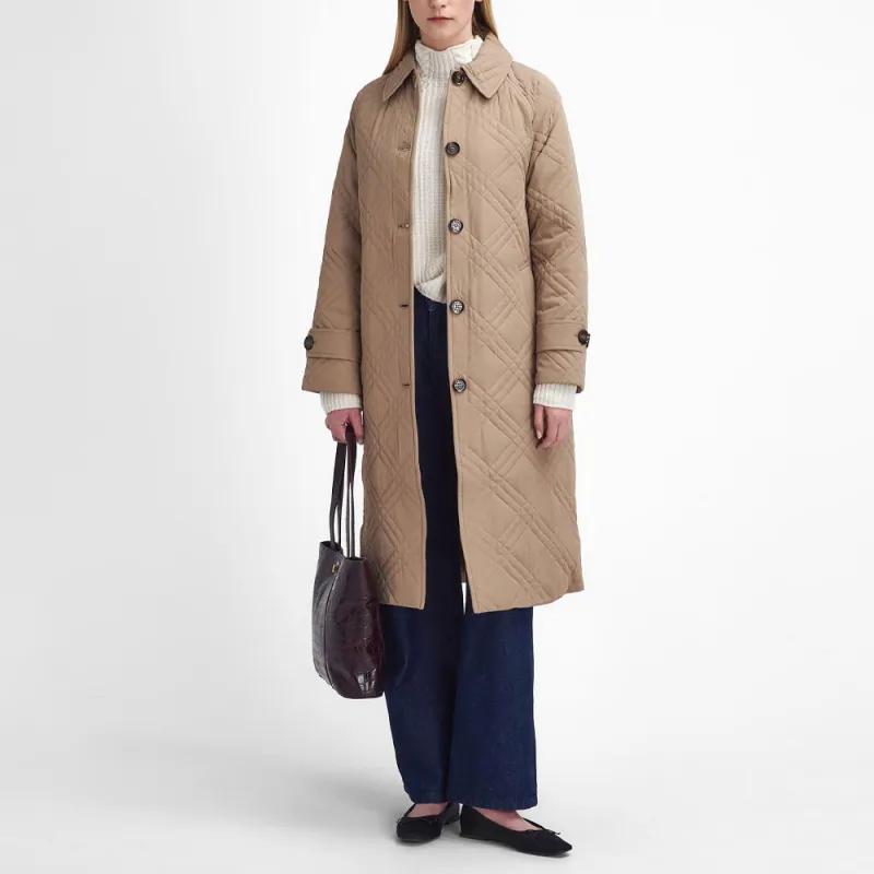 BARBOUR Puffer Jacket Women's Honey-1