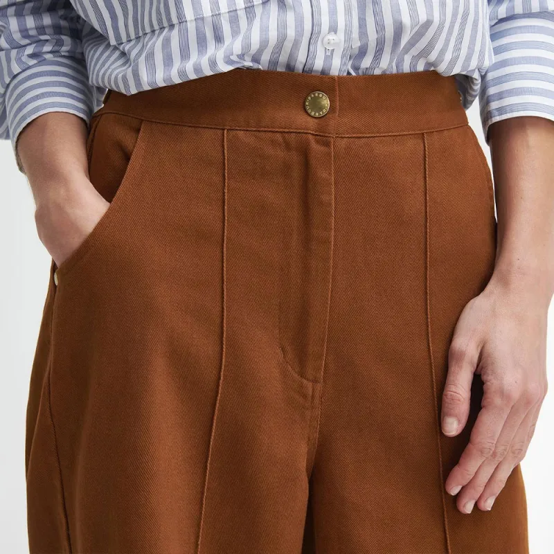 BARBOUR Casual Pants Women's Gold-6