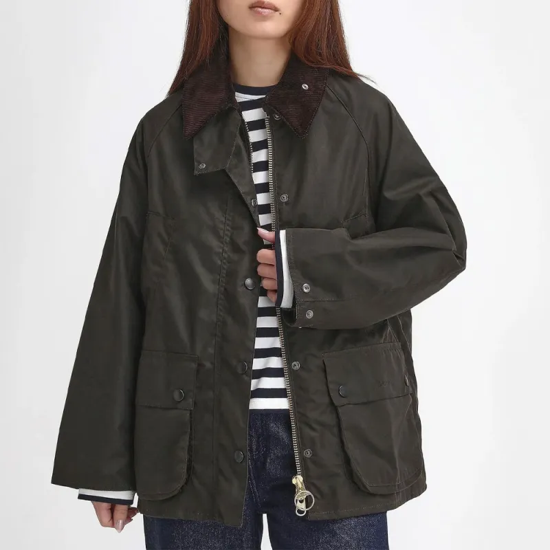 BARBOUR Bedale Waxed Jacket-3