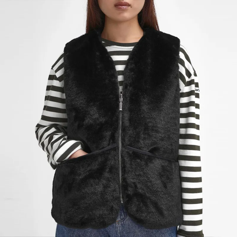 BARBOUR Puffer Jacket Women's Black-2