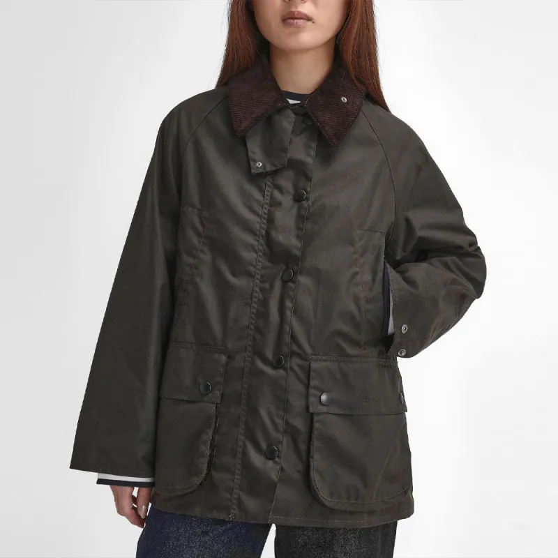 BARBOUR Bedale Waxed Jacket-2