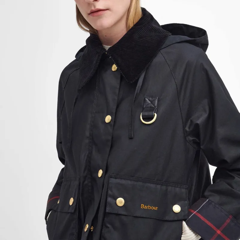 BARBOUR Reighton Spey Waxed Jacket-6