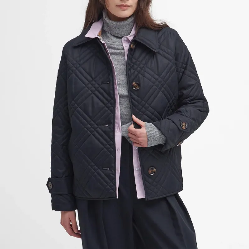 BARBOUR Puffer Jacket Women's Black-2