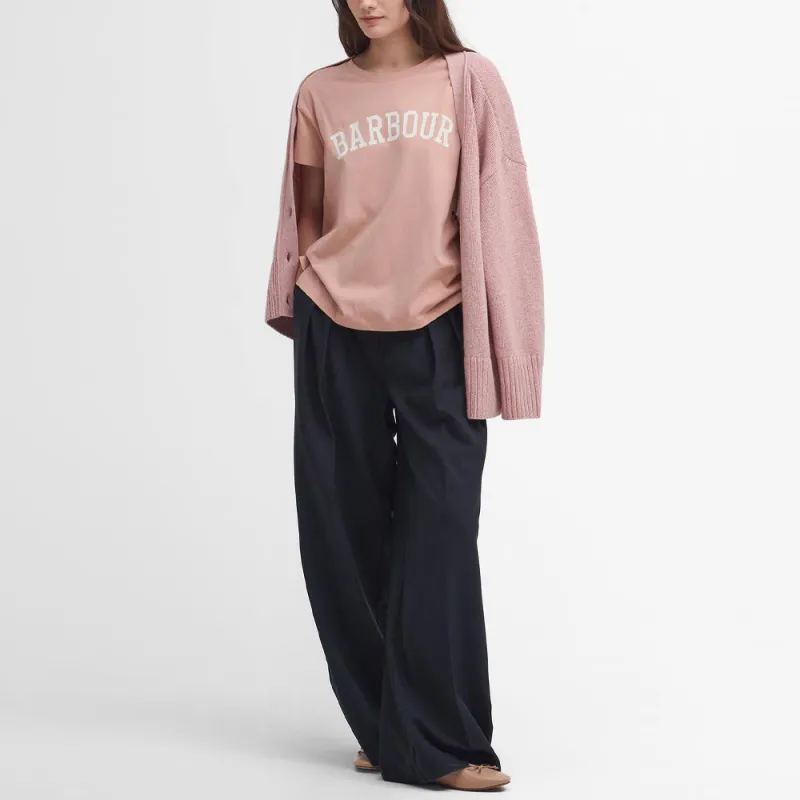 BARBOUR Regular T-Shirt Women's Pink-1