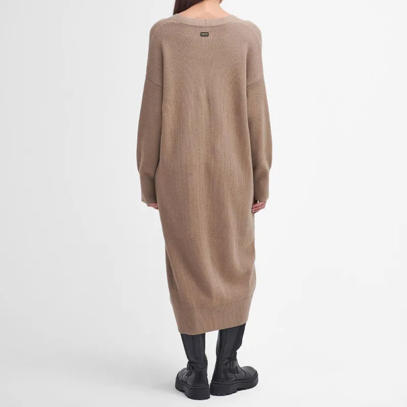 BARBOUR Long-Sleeved Dresses Women's Brown-3