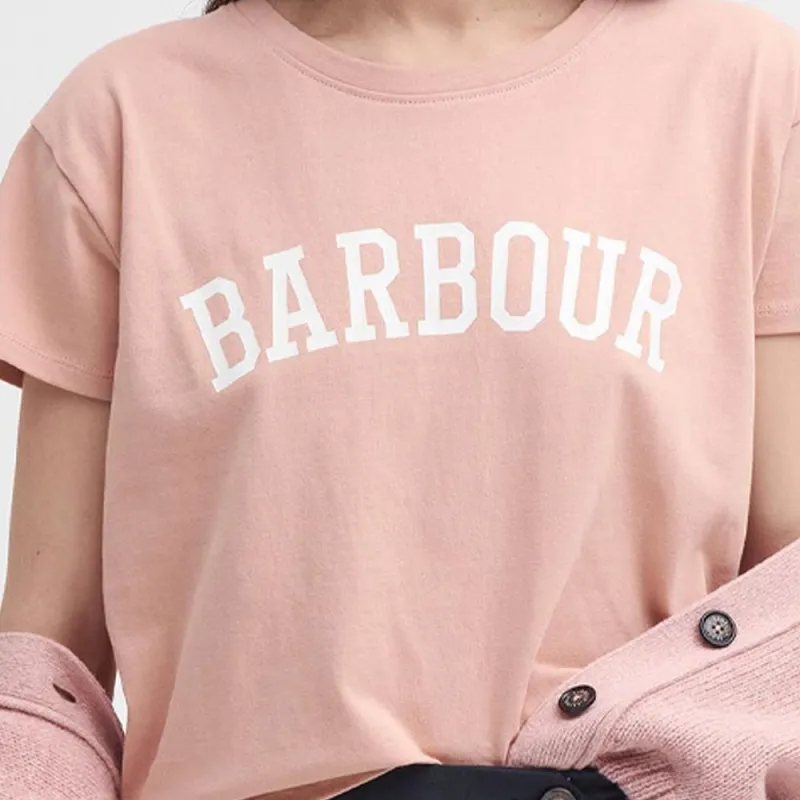 BARBOUR Regular T-Shirt Women's Pink-5