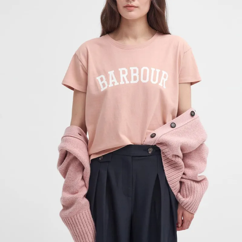 BARBOUR Regular T-Shirt Women's Pink-3
