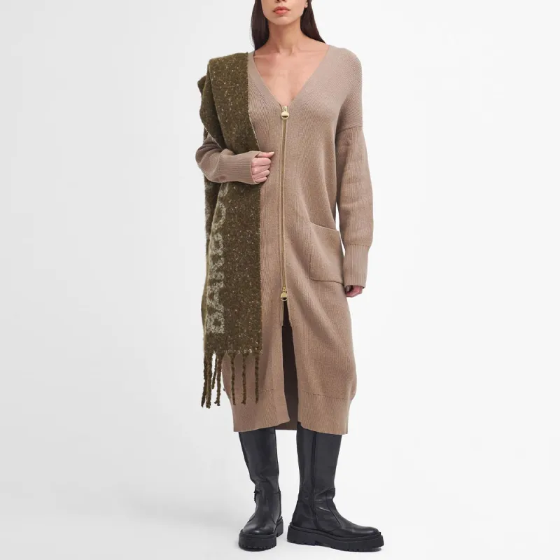 BARBOUR Long-Sleeved Dresses Women's Brown-1