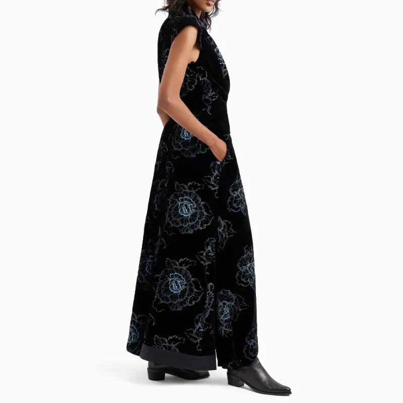 GIORGIO ARMANI Sleeveless Dress Women's Black-3
