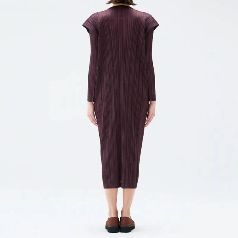 PLEATS PLEASE ISSEY MIYAKE September Midi Dress-2